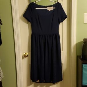 Gal Meets Glam Navy Dress w/ Pockets